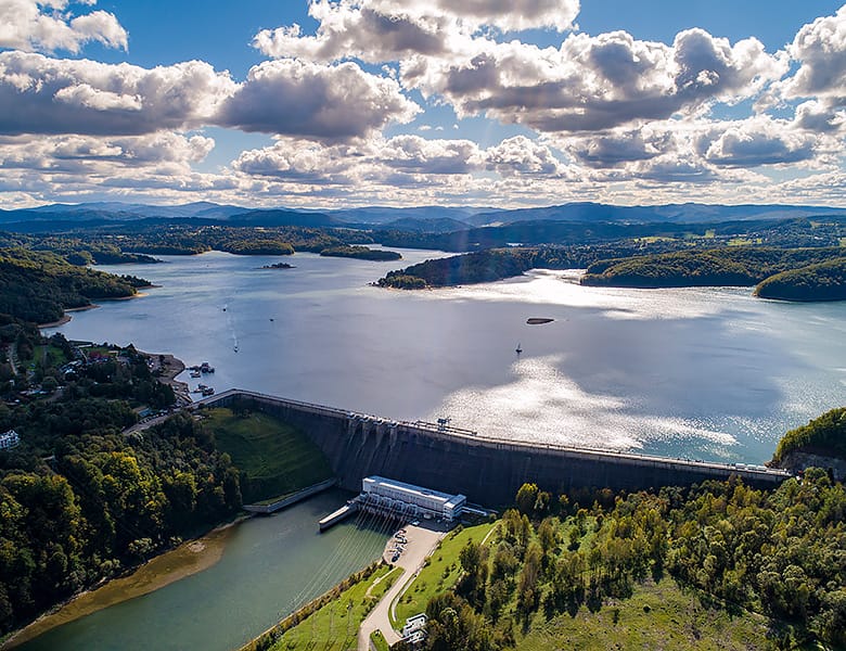 BIESZCZADY ATRAKCJE WODNE